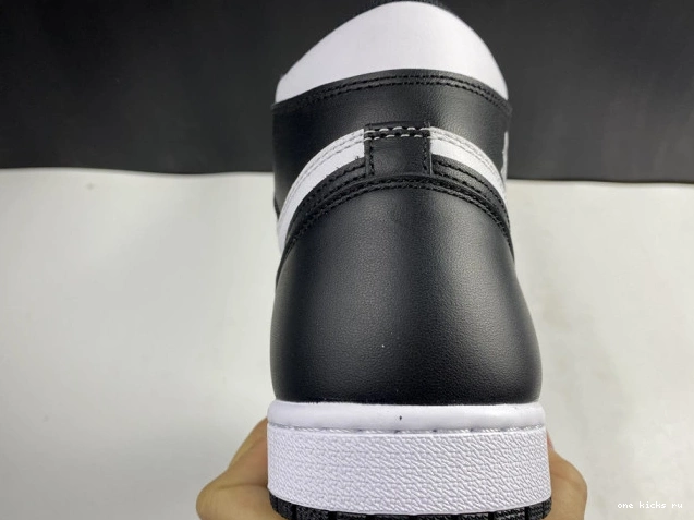 Rep Air White (2014) Black Retro 1 555088-010 Jordan 0711
